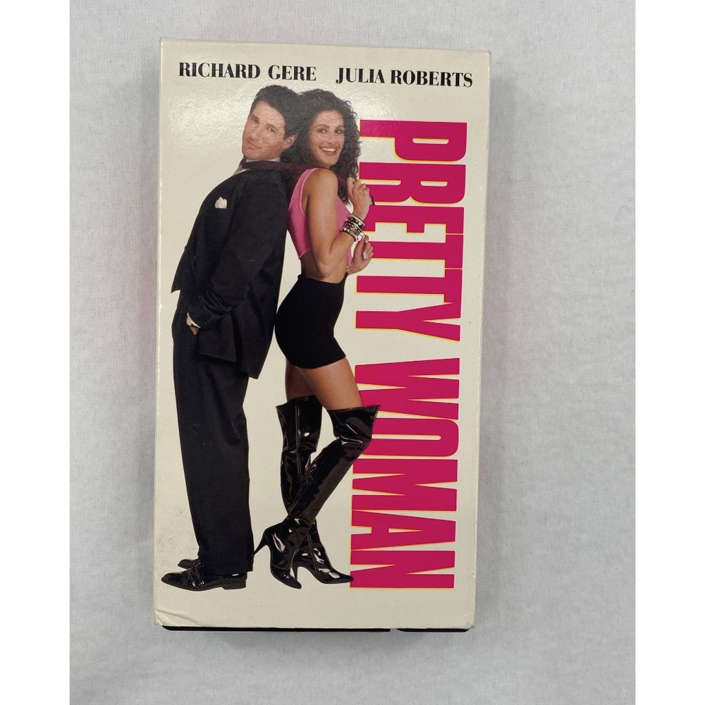 Pretty‎ Woman Julia Roberts and Richard Gere VHS Tape in Original, 1990